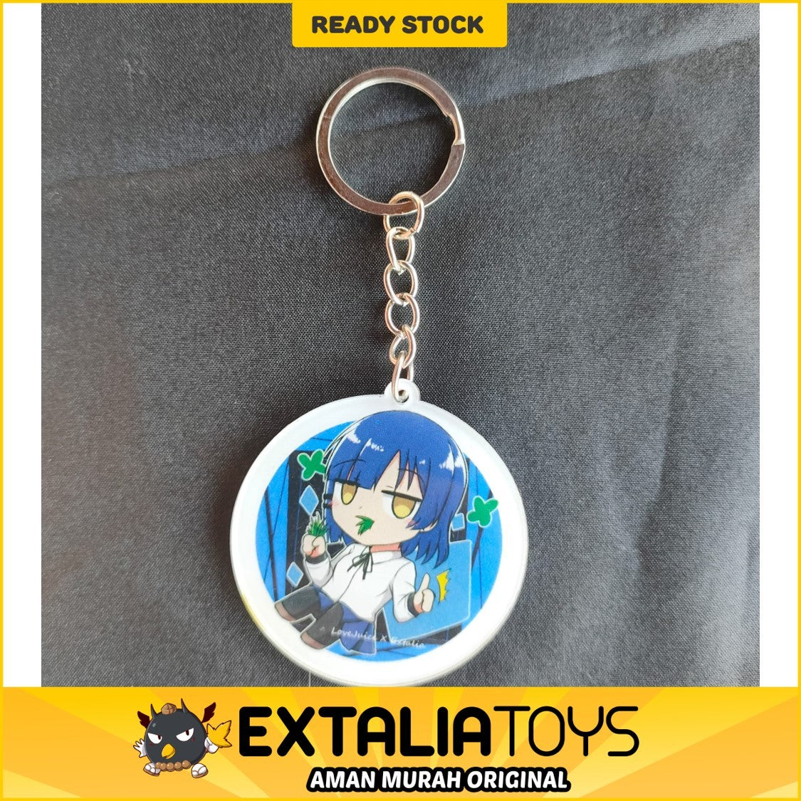 Keychain Ryo Yamada Bocchi the Rock Fanmerch Keychain Ryo Yamada Bocchi the Rock Fanmerch